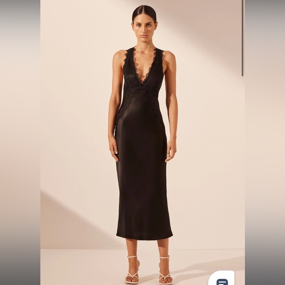 Shona Joy Camille Lace Cross Back